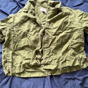 Universal Thread Sage Green Collared Shirt